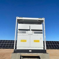 Système de conteneur de batterie de stockage d'énergie solaire LiFePO4 de haute qualité avec refroidissement liquide, plaque en acier, dimensions personnalisées