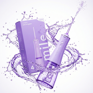 <span class=keywords><strong>Irrigador</strong></span> Bucal Eléctrico, Hilo <span class=keywords><strong>Dental</strong></span> Eléctrico, Silicona Médica 2 en 1, Alimentado por USB, Impermeable, Portátil, Ecológico, Ultrasónico Suave - Product Image 1