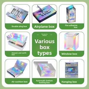 Caja de cartón personalizada para productos cosméticos y de salud con ventana, impresión personalizada de fábrica - Product Image 2