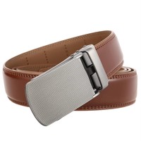 Ceinture à boucle à cliquet pour homme LY33-0134-1, largeur 3,0 cm, tendance
