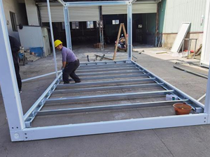 EU Odern 20ft Bolted Assembled Container House Frame Detachable Steel Structure Modular Villa - Product Image 4