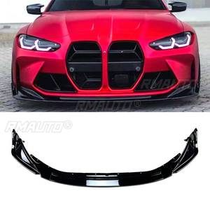 <b>Car</b> Front Bumper Lip Spoiler <b>Diffuser</b> Splitters Body Kit Aprons Cover Guard Trim for BMW M3 G80 M4 G82 2021 2022 2023 - Product Image 1