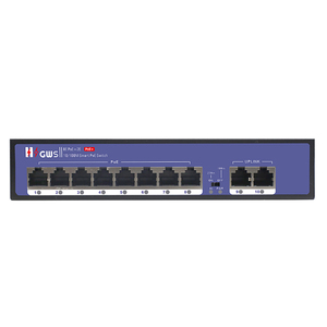 ราคาโรงงาน ยี่ห้อ HZGWS สวิตช์ PoE อัจฉริยะเชิงพาณิชย์ 10/100Mbps 4/8/16/24 พอร์ต สำหรับระบบกล้องวงจรปิด IP - Product Image 3