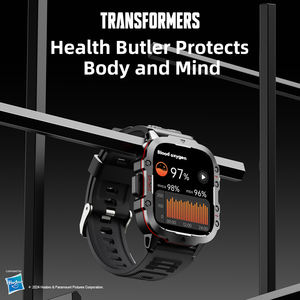 นาฬิกาอัจฉริยะ TRANSFORMERS รุ่น TF-H01 BT Call หน้าจอ 1.96 นิ้ว แบตเตอรี่ 420 mAh กันน้ำระดับ IP68 พร้อมฟังก์ชันติดตามสุขภาพและการออกกำลังกาย - Product Image 3