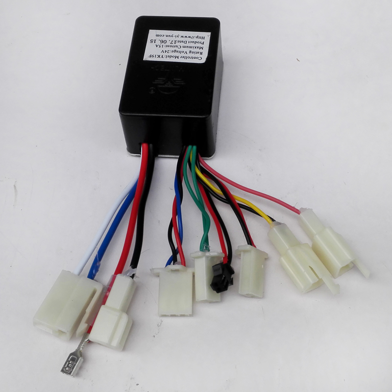 Щетка контроллера двигателя постоянного тока 24 В 15 а YK19F YIYUN, Электрический скутер, электровелосипед, 24 В 15 А, игрушечный трехколесный контроллер, аксессуары