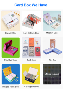 ไพ่โป๊กเกอร์แบบปั๊มเงินแกนสีดำสำหรับเล่น310GSM โรงงานในจีน - Product Image 6