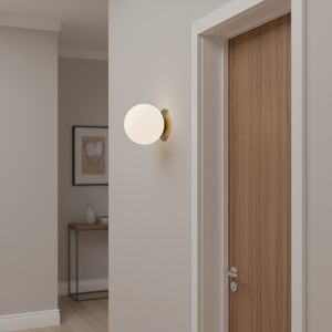 Lampada da Parete <span class=keywords><strong>LED</strong></span> Moderna con Paralume in Vetro per Camera da Letto, Hotel, Casa, Ufficio, Illuminazione Decorativa Interna, Applique da Parete - Product Image 5