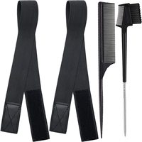 Kit d'installation de perruque Lace Front : Colle, Outils, Bandes, Bonnets et Accessoires Capillaires