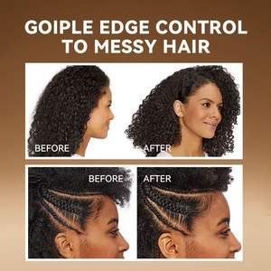 Cire coiffante <span class=keywords><strong>Max</strong></span> <span class=keywords><strong>Hold</strong></span> Edge Control – Lisseur de bords sans résidus pour cheveux 4C – Fixation adhésive pour bords - Product Image 2