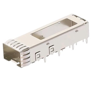 0747540104 Connecteur de cage SFP+ 1x1 pour fibre <span class=keywords><strong>optique</strong></span> enfichable Ethernet 2007194-1 - Product Image 2