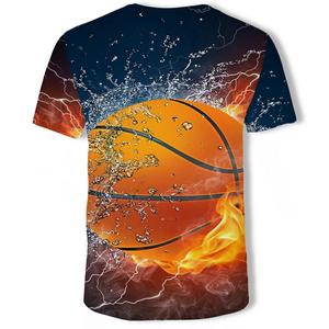 Fitspi verano 3D impreso camiseta <span class=keywords><strong>para</strong></span> hombre patrón de bolos camisa de manga corta <span class=keywords><strong>parejas</strong></span> ropa deportiva uniforme de béisbol - Product Image 6