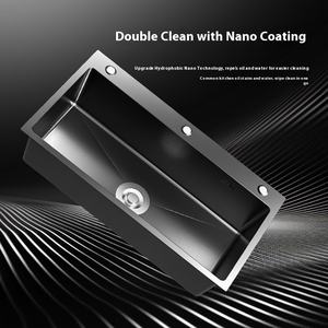 <span class=keywords><strong>Meichu</strong></span> Story อ่างล้างจานสแตนเลสแบบช่องเดียว, อ่างล้างจานผักหนาขนาดใหญ่สำหรับใช้ในครัวเรือน - Product Image 3