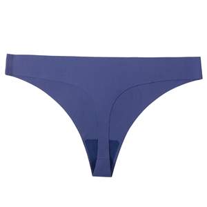 ثونغ لون واحد الملابس الداخلية مثير رغبة نقية المرأة الرياضية منخفضة الخصر سروال داخلي مثلث سراويل داخلية سلس تنفس - Product Image 3