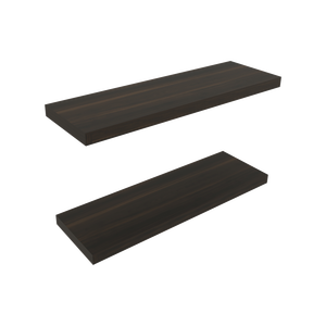 Ecco 31.5 In Wide Floating Shelves Set Of 2 <b>Wall</b> Mount Book <b>Storage</b> For Bedroom Bathroom Decor - Product Image 5