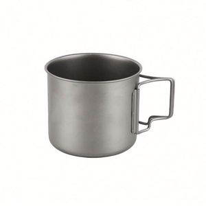 Pure Titanium Water <b>Cup</b>, Outdoor <b>Camping</b> Single-layer Tea <b>Cup</b>, Portable <b>Camping</b> Folding Titanium <b>Cup</b> Design and Custom logo - Product Image 6