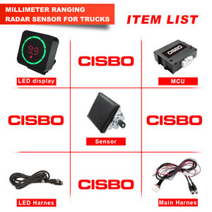 CISBO 77ghz <span class=keywords><strong>10m</strong></span>検出レーダーベース近接警告システム駐車場バック大型車用リバースセンサー - Product Image 6