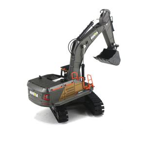 รถขุดของเล่นเด็ก รุ่น SJY-1721 ขนาด 1/50 ผลิตจากโลหะผสมด้วยวิธีหล่อขึ้นรูป สำหรับงานวิศวกรรมก่อสร้าง  แบบจำลองรถขุดเสมือนจริง 1:50 - Product Image 3