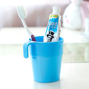 <b>Plastic</b> Water <b>Cups</b> Mixed Colors With Ear Loops Mouthwash <b>Cup</b> Household Daily Necessities Unisex Gift - Product Image 3