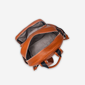 Mochila Minimalista de Cuero Genuino Personalizada, Impermeable, Multifuncional, para Todas las Temporadas, Unisex, de BD - Product Image 3
