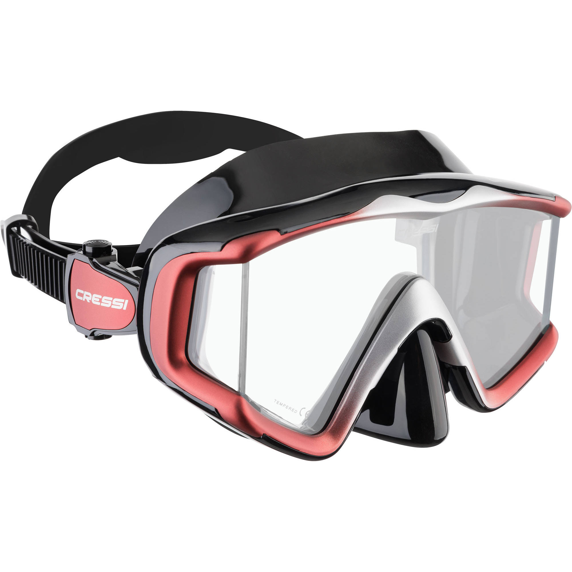 Schwarz / Rot / Silber