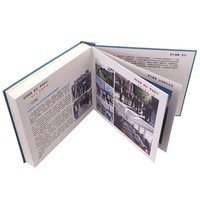Impression de livre de reliure parfaite 3X3 pouces impression à colorier petite Photo Art CookBook texte livres Srvices impression de livre à couverture rigide