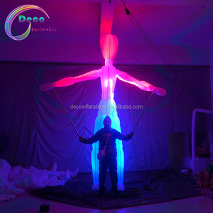 Marionnette gonflable géante pour <span class=keywords><strong>homme</strong></span>, performance lumineuse, costume de marche - Product Image 2