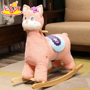 Cheval <span class=keywords><strong>à</strong></span> <span class=keywords><strong>bascule</strong></span> en peluche <span class=keywords><strong>Lion</strong></span> ensoleillé pour enfants, jouet <span class=keywords><strong>à</strong></span> <span class=keywords><strong>bascule</strong></span> pour enfants <span class=keywords><strong>à</strong></span> base en bois, animal <span class=keywords><strong>à</strong></span> <span class=keywords><strong>bascule</strong></span> <span class=keywords><strong>Lion</strong></span> de dessin animé pour les tout-petits W16D183 - Product Image 5