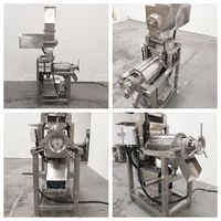 Fabrieksdirect GZ-500 Fruitpers Schroefpers Machine Hoge Opbrengst Groente Gember Ananas Sapcentrifuge Commercieel Gebruik