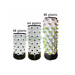 Torres eléctricas de jardinería verticales aeropónicas, sistema Vertical de jardín avanzado de fresa, calentador de macetas, Led hidropónico - Product Image 3