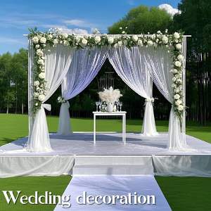 Decoración para el Hogar G25, Flor de Pampas Artificial de 55 cm, Ramo de Hierba de Pampas Artificial en Caja de Cartón, Decoración de Pascua - Product Image 5