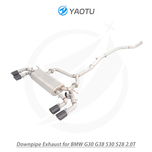 Système d'échappement Valvetronnic YT en acier inoxydable pour BMW 530/530i G30/B48 2.0T 2017-2023 - Product Image 3