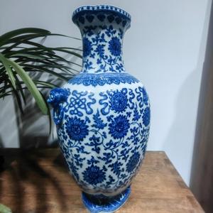 Jarrón de Porcelana China Clásica Azul y Blanca de Alta Calidad para Decoración del Hogar, Nuevo-21, Decoración de Cerámica para el Hogar, Nuevo-21 - Product Image 1