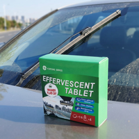Tablettes effervescentes solides Fortune Grass pour nettoyant en spray 24g pour vitres et pare-brise, accessoires auto