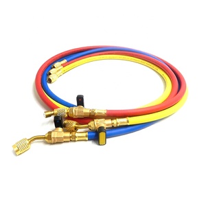 1/4 ",3/8" Id Koelmiddel Oplaadslang Meests Sae J2196 Voor R12, R22, R134a, R404, R502, R410, R407, R32 Freon Slangen - Product Image 6