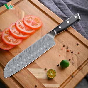 Pisau dapur Jepang koki Santoku Set dengan pegangan kayu utilitas Boning Nakiri Kiritsuke roti pisau pengiris - Product Image 2