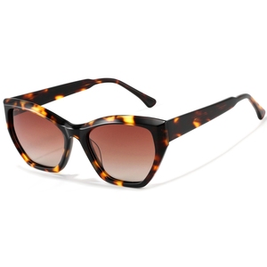 Gafas de sol unisex con forma de ojo de gato, montura negra completa, protección UV400, protección solar para adultos - Product Image 5