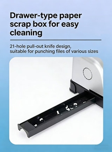Machine à relier manuelle STB12, directement de l'usine, pour 450 feuilles, 21 trous, format A4, perforatrice pour <span class=keywords><strong>bureau</strong></span> et école - Product Image 5
