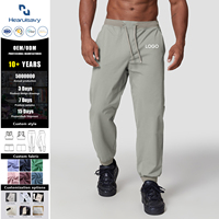 Pantalon de survêtement ample et décontracté pour homme avec logo personnalisé, taille élastique, respirant, séchage rapide, idéal pour l'hiver