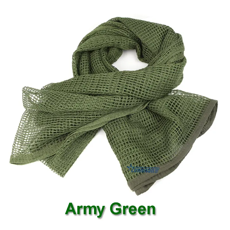 Tactical Camouflage Soft Tactical Mesh Scarf for Outdoor