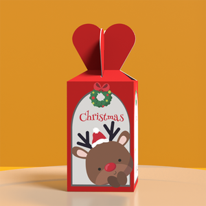 Hộp táo phong cách khác nhau hộp kẹo giáng sinh Túi quà giáng sinh hộp Kẹo đầy màu sắc - Product Image 4