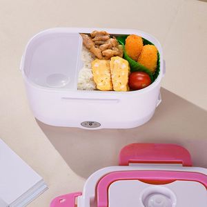 110V/220V Digital Business Self Heating Electric <b>Lunch</b> Box Portable Mini Stainless Steel for Office Use - Product Image 3