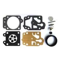 Kit de réparation de carburateur compatible avec l'usine OEM Walbro pour KEX-WYJ-1, convient aux modèles de débroussailleuses chinoises TU26 CG330 CG430 CG520