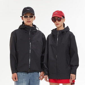 <span class=keywords><strong>GB</strong></span> Anti-tormenta traje de esquí para hombres mujeres 100% poliéster chaqueta de concha dura para pesca montar senderismo Camping patrón de letras - Product Image 6