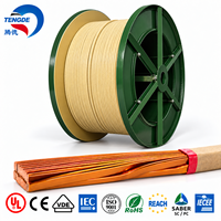 6642 Kelas F DM (PET/Non-woven) Kawat CTC (Continuously Transposed Conductor) untuk Gulungan Transformator Tipe Kering