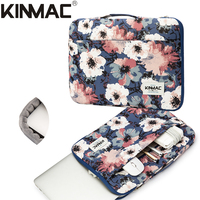 Kinmac Camellia 360 Housse de protection pour ordinateur portable 12-13.3 pouces Polyester résistant à l'eau pour MacBook Air 13 MacBook Pro