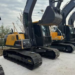 รถขุดตีนตะขาบ Volvo EC140D มือสอง 14 ตัน รถขุดไฮดรอลิก ชั่วโมงการใช้งานต่ำ เครื่องจักรก่อสร้างสำหรับงานดิน มีสินค้าในสต็อก - Product Image 3