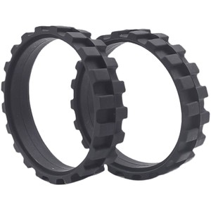 Pneus adaptés pour I Ro Bot Roombas Series 500 600 700 800 900/<span class=keywords><strong>Roborock</strong></span> 5/6/7/8/9 I7 E3 Max <span class=keywords><strong>S6</strong></span> MaxV <span class=keywords><strong>S6</strong></span> <span class=keywords><strong>Pure</strong></span> E5 Roue d'aspirateur - Product Image 3