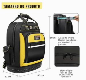 Công cụ Ba Lô Túi túi có thể điều chỉnh đa-túi viễn thông kỹ sư kỹ thuật viên điện thợ điện Organizer công cụ Bộ túi Bộ dụng cụ - Product Image 4