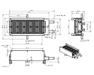 HSW-3000W q3379 HSW-3500W q3378 HPL 70 thanh 60 thanh 810nm Diode <span class=keywords><strong>Laser</strong></span> Stack Mỹ mạch lạc thanh chip mô-đun <span class=keywords><strong>Laser</strong></span> Lazer mảng - Product Image 6