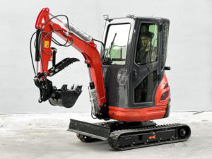 Gebruikt 2,5 ton minigraafmachine, tweedehands rupsgraafmachine, 2,5T, weinig draaiuren, CE-gecertificeerd, goede staat, motor, pomp, motor, hoog rendement - Product Image 5